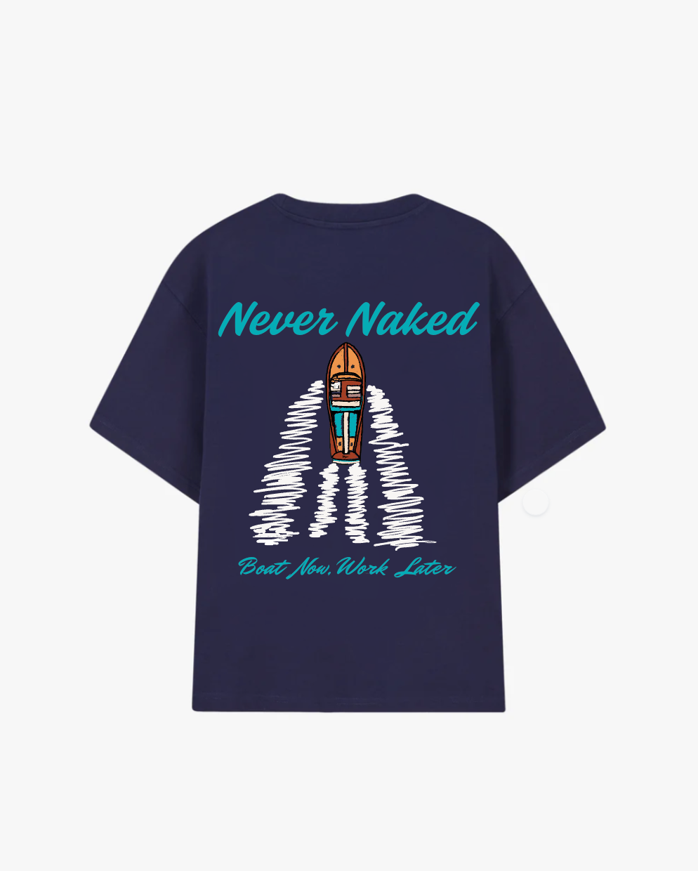 Boat Tee Navy Blue