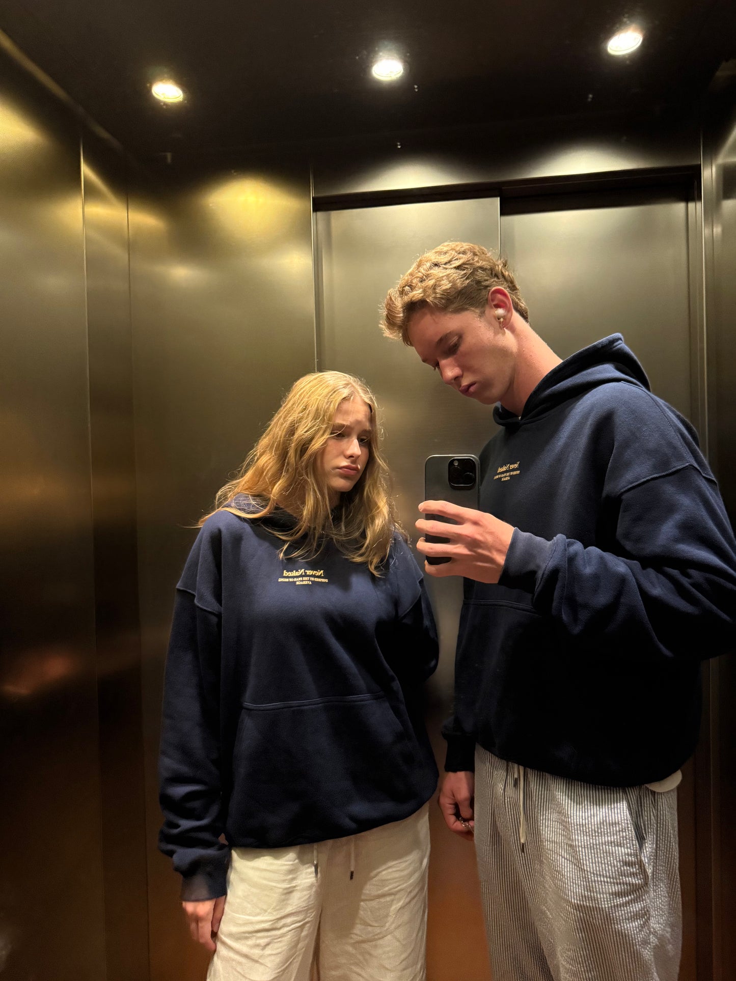 Navy Blue Hoodie