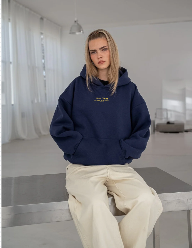 Navy Blue Hoodie