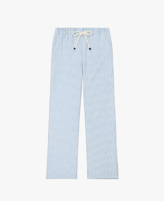 Striped Pans Blue