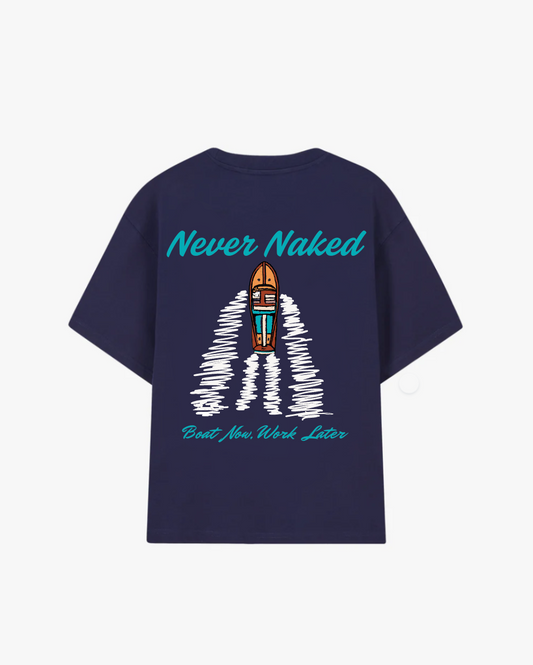 Boat Tee Navy Blue