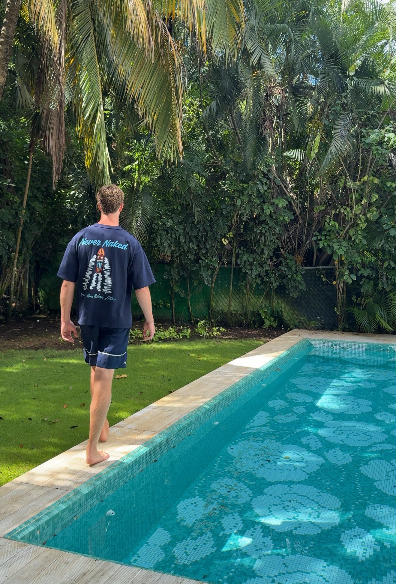 Boat Tee Navy Blue